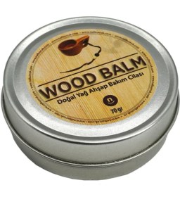 Resim wood Balm Doğal Yağ Ahşap Kuksa Bakım Kremi Cilası 70 gr 