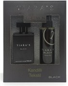 Resim Tiaras Black Edt Parfüm 100 ml Him Body Mist Edc 150 ml 