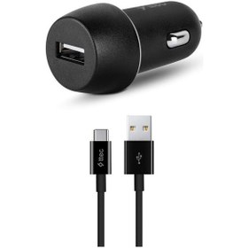 Resim Ttec 2cks20cs Smartcharger 2.1a Araç Şarj Aleti + Usb-c Kablo Siyah 