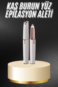 Resim Kanonik Education Kaş Bıyık Tüy Epilasyon Aleti Pilli Yüz Kaş Epilatör Kıl Tüy Alma Epilasyon 