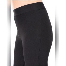 Resim Prakkin Kadın Siyah Yüksek Bel Ispanyol Paça Çelik Örme Tayt 2080Siyah M Siyah 