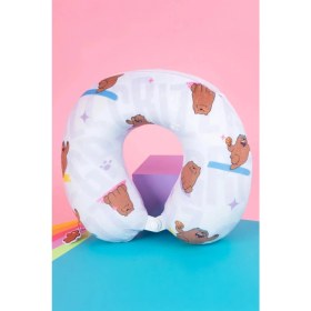 Resim We Bare Bears Lisanslı Boyun Yastığı (Boz Ayı) 