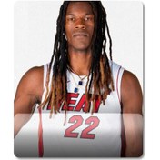 Resim Jimmy Butler - Miami Heat - Nba Bilek Destekli Mousepad Model - 3 