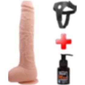 Resim Odins Shop 27 CM Belden Bağlamalı Büyük Boy Realistik Vantuzlu... 