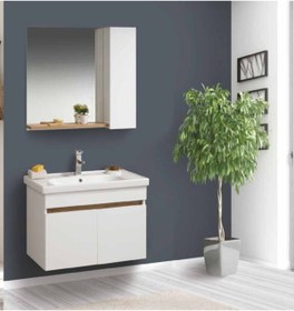 Resim Tekoplus Bella Banyo Dolabı 80 cm 