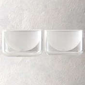 Resim Jumbo Glory Double Wall Çift Cidarlı 2'Li Opak Kase 400 ml 