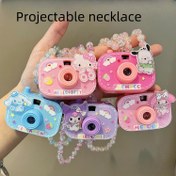 Resim Sanrio Projeksiyonlu ve Parlayan Kolye Hediye 
