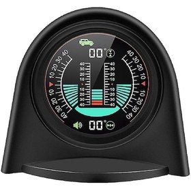 Resim Araba Metre Seviye Ölçer Denge Ölçer Açık Hava Arazi Elektronik Eğim Ölçer - Arazi Tutkunları İçin Hassas Cihaz Kaiyi 