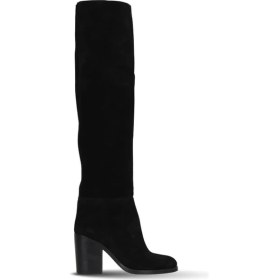 Resim Bueno Shoes Siyah Süet Kadın Topuklu Çizme 30WC18722 30WC18722 