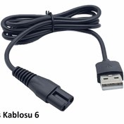 Resim POWERMASTER TIRAŞ MAKİNALARI İÇİN USB ŞARJ KABLOSU (6) POWERMASTER TIRAŞ MAKİNALARI İÇİN USB ŞARJ KABLOSU (6)