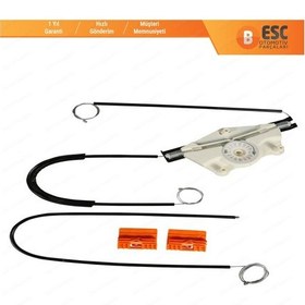 Resim VW Touareg Porsche Cayenne 2002-2010 İçin Ön Sol Cam Kriko Seti 