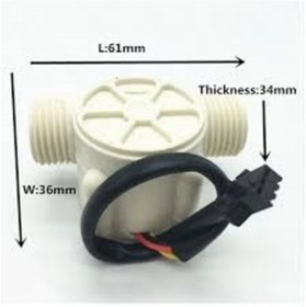 Resim Yf S201 1 30L Min Su Akış Sensörü 