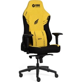 Resim Hawk Gaming Chair HAWK Cyber Özel Dokuma Kumaş Oyuncu Koltuğu Ayarlanabilir Yükseklik ve 180 Derece Yatma Özelliği 