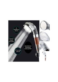 Resim Duş Başlığı Arıtmalı Kokulu Su Tasarruflu Başlık Banyo Duşakabin Su Arıtma Mini Toplu Arıtmalı Çok Renkli 