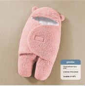 Resim Bebek Kalın Yorgan Çift Amaçlı 0 - 3 Ay - Pembe 