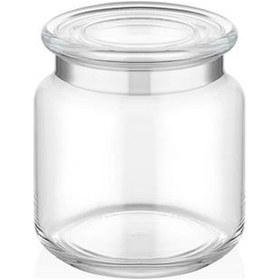 Resim Gordion M06306-AB Kavanoz 10x10 cm Dalıa Platin 