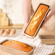 Resim 1pc Karbon Çelik Somun Fırın Tepsisi, Fırın Güvenli, Non-Stick Ekmek Pişirme Kalıbı, Dikdörtgen Pound Kek Toast Ekmek Kalıbı - Şükran Günü için Dayanıklı Fırın Aleti Ev Fırını için 