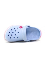 Resim Sonimix Çocuk Unisex Ortapedik Hafif Taban Önü Kapalı Cross Terlik Sandalet Mavi 