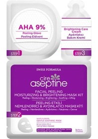 Resim Cire Aseptine Peeling Etkili Nemlendirici & Aydınlatıcı Yüz Maske 