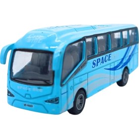 Resim Birlik Oyuncak Diecast Metal Oyuncak Otobüs M8898-24/M8828 