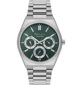 Resim Ferrucci Fer.03523m.02 Çelik Kordon Erkek Kol Saati Metalik 