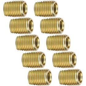 Resim Aubyhe 20 Adet 302 Karbon Çelik Otomatik Vida Enseri İç Diş M3 0.5, Dış Diş M5 0.5 - Dayanıklı, Titreşime Dayanıklı, Kolay Kurulum 