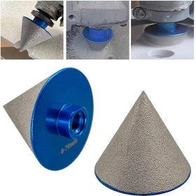 Resim Titi 6261 Granit Seramik Fayans Için M14 Elmas Konik Taşlama 0-70 mm 