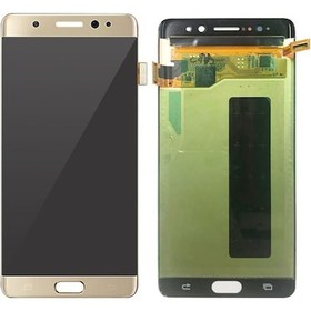 Resim Samsung Galaxy Uyumlu Note Fe Sm-n935 Lcd Ekran Dokunmatik Gold 