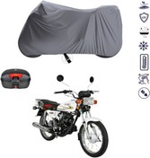 Resim Yuki YK 125-7D Apollo Arka Çanta Uyumlu Motosiklet Branda Su Geçirmez Motor Branda 