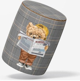 Resim Gazeteci Teddy Puf Kumaşı Süettir. Uluslararası Solmama Sertifikasına Sahiptir. Çok Renkli 