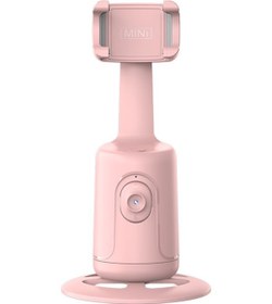 Resim Mufunye 360 Akıllı Takip Çekim Aparatı - Uygulamasız, Lityum Pil Dahil, Pembe 