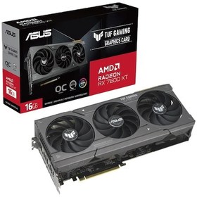 Resim ASUS TUF Gaming Radeon RX 7600 XT OC Edition 16 GB GDDR6 128 Bit Ekran Kartı 