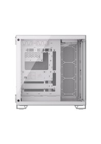 Resim Corsair 6500X CC-9011258-WW Tempered Glass USB 3.2 ATX Mid Tower Kasa Beyaz 