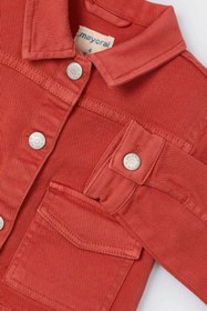 Resim MAYORAL Kız Çocuk Twill Ceket 4-8 Yaş Kiremit 