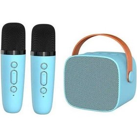 Resim Besthome1 Kablosuz Bluetooth Mikrofonlu Hoparlör - Çift Mikrofonlu P2, Şarkı Söyleme Keyfi 