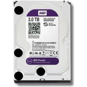Resim Wd 2tb Purple 3.5" 5400 Rpm Sata 3 WD20PURX Güvenlik HDD 7-24 Harddisk (Ithalat) 