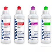 Resim polytop 2000 Agresif Pasta 5000 İnce Pasta Reflex Hare ve Apex Boya Koruma Seti 250 ml 