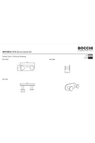 Resim Bocchi Piave Bornoz Askılık Ikili Krom 3015 0014 