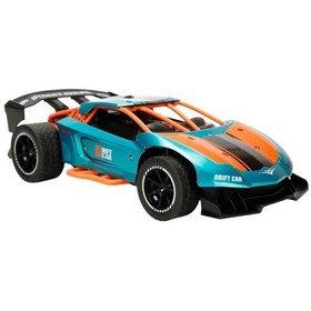 Resim 1:14 Müzikli Ve Işıklı Duman Püskürten Usb Şarjlı Uzaktan Kumandalı Araba S00041619 Mavi Çok Renkli 