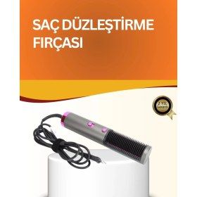 Resim Belle Fusion Bfs Çok Yönlü Kullanıma Uygun Saç Kurutma ve Düzleştirme Fırçası 