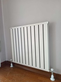 Resim Alüminyum Panel Radyatör Klasik 525x13 Ral 9010 Kırık Beyaz 