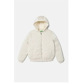 Resim United Colors Of Benetton Kız Çocuk Mevsimlik Mont Ben.27wycn05a Ekru 