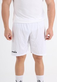 Resim Diadora Düz Beyaz Antrenman – Spor Şort – DDANT-SORT 
