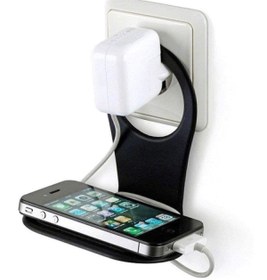 Resim Bundera 2 Adet Mobil Şarj Priz Askısı Ve Telefon Tablet Standı Siyah 