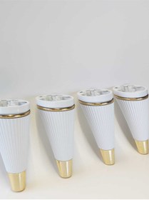 Resim PLASSİM 15cm 'lik Koltuk Ve Çekyat Altı Lüks Lükens Ayak (4 Adet) 