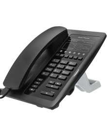 Resim h3w ekransız poe wifi ıp masaüstü telefon siyah 