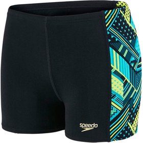 Resim Speedo Giyim Mayo Alv Pnl Asht V3 Jm Blk Blu 