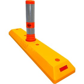 Resim İleri Trafik Delinatörlü Şerit Düzenleme Butonu 100x20x45,5 cm 