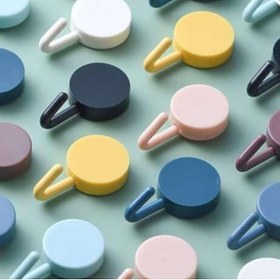 Resim Topdan Kendinden Yapışkanlı Renkli Duvar Askısı 