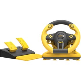 Resim Coverzone Direksiyon Seti – 180° Dönüş, Çift Motor Titreşim, Pedal ve Vitesli Oyun Direksiyonu | PXN V3 Pro 